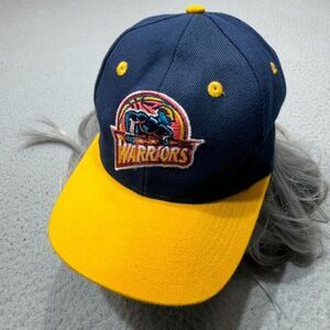 Golden State Warriors Hat Cap Snapback Blue NBA Basketball‎ TEI Mens Wool Blend